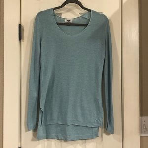 Old Navy light teal sweater, size small